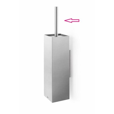 Zack Steel en deksel XERO toiletborstelset 40014 / 40018