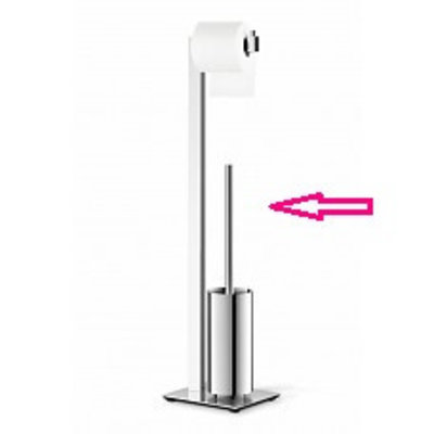 Zack Steel LINEA toiletbutler 40027 glans