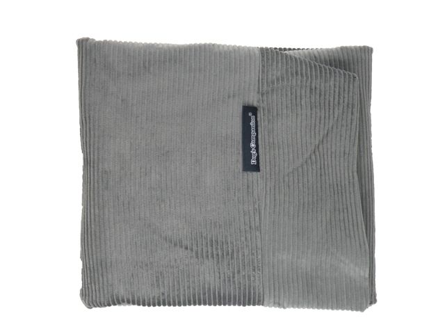 Dog's Companion® Hoes hondenbed muisgrijs ribcord medium