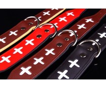 Leren halsband Swiss Leren halsband Swiss