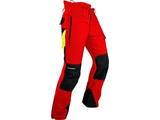 Pfanner Gladiator II Schnittschutzhose rot