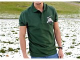 Kiefernrausch Poloshirt dunkelgrün