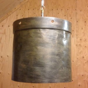 Melkbus Hanglamp Bodem- bronskleur Melkbus Hanglamp Bodem- bronskleur
