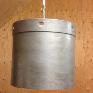Melkbus Hanglamp Bodem- metaalkleur Melkbus Hanglamp Bodem- metaalkleur
