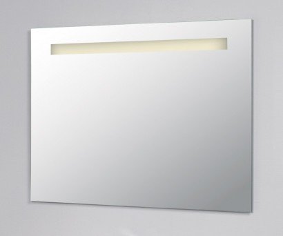 Spiegel 80 cm Aluminium Met Led Verlichting En Schakelaar Aqua Royal