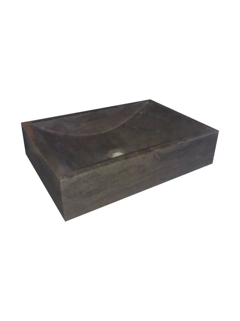 Natuurstenen Waskom Box 50X35X12 cm Aqua Royal