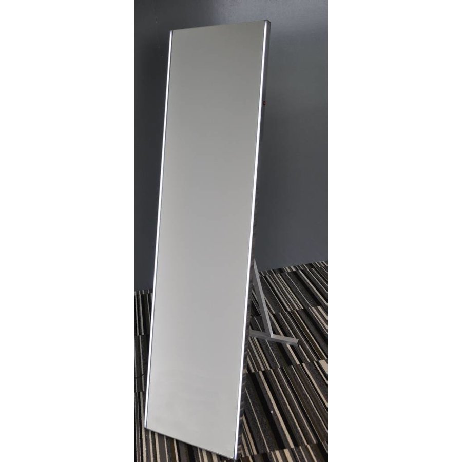 Aqua Splash Passpiegel Staand Met Ledverlichting 160X42 Cm ... Aqua Splash Passpiegel Staand Met Ledverlichting 160X42 Cm ...