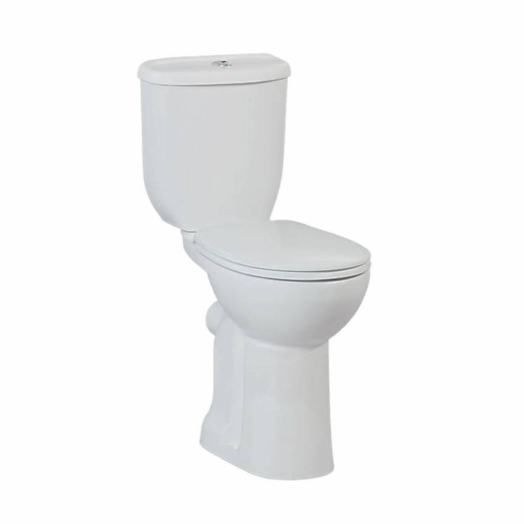 Toiletpot Staand Verhoogd + 8 cm Wit Compleet Creavit