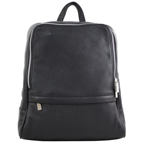 JOOF Leren rugzak, ook voor een kleine laptop, zwart JOOF Leren rugzak, ook voor een kleine laptop, zwart