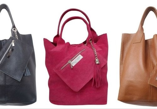 Leren shoppers Leren shoppers