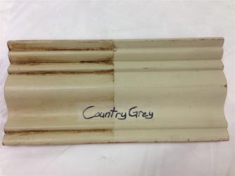 Annie Sloan Country Grey en dark wax