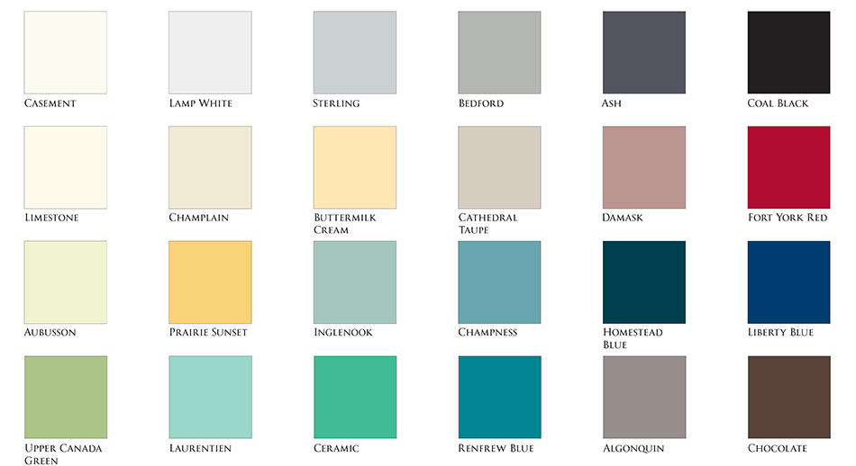 Fusion Mineral Paint standaard kleuren