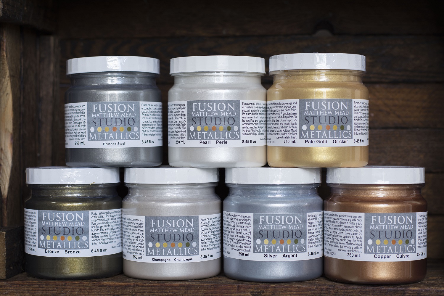 Fusion Matthew Mead metallic kleuren