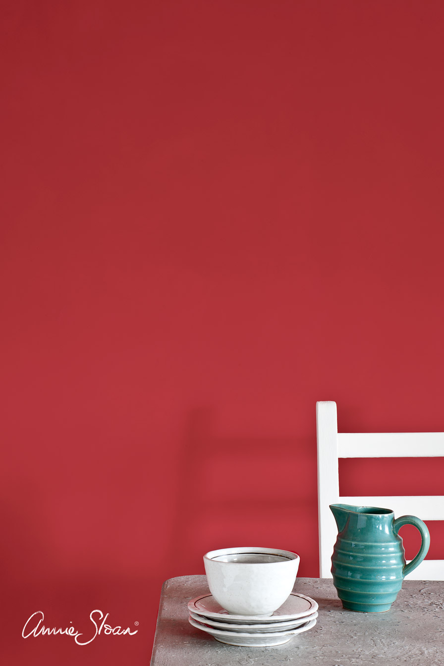 Annie sloan wall paint emperor silk