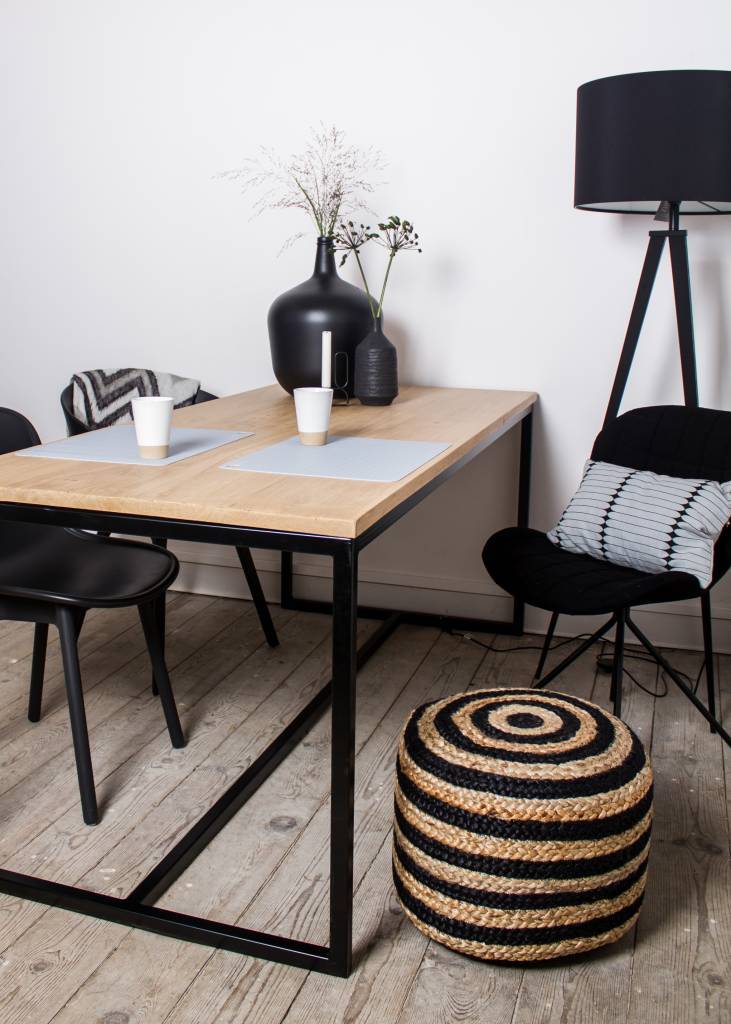 Een tafel in eik ? Dit kan ook!
