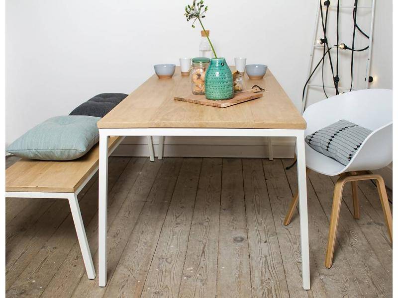 Nieuw || eikenhouten tafels bij Pure Wood Design