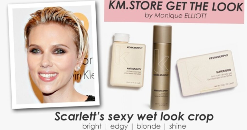 Inspiratie: Scarlett Johanssons short hair wetlook