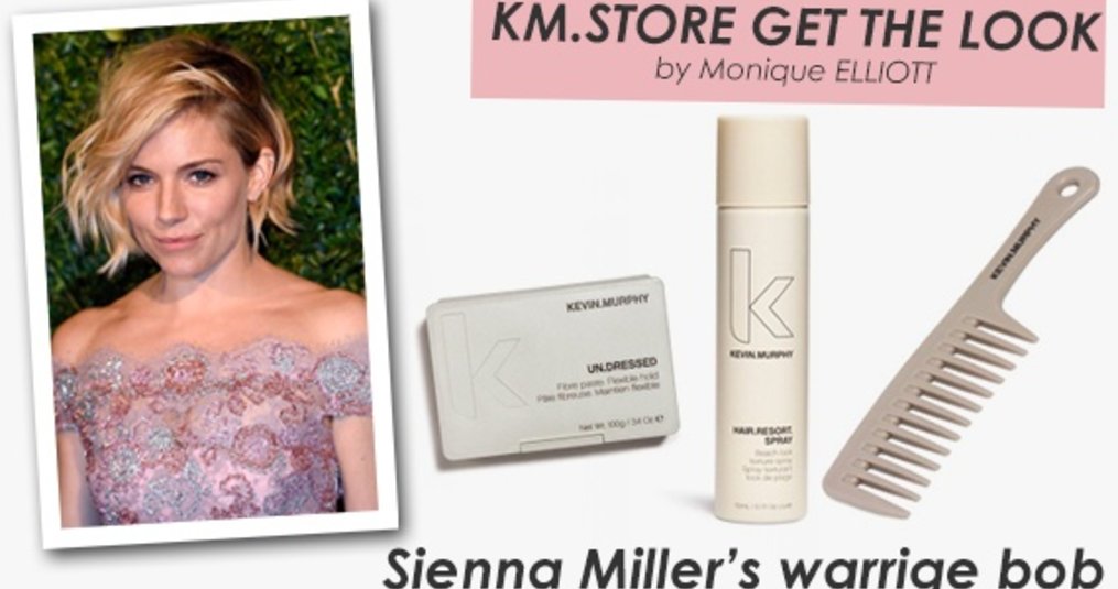 Inspiratie: Sienna Miller's warrige bob