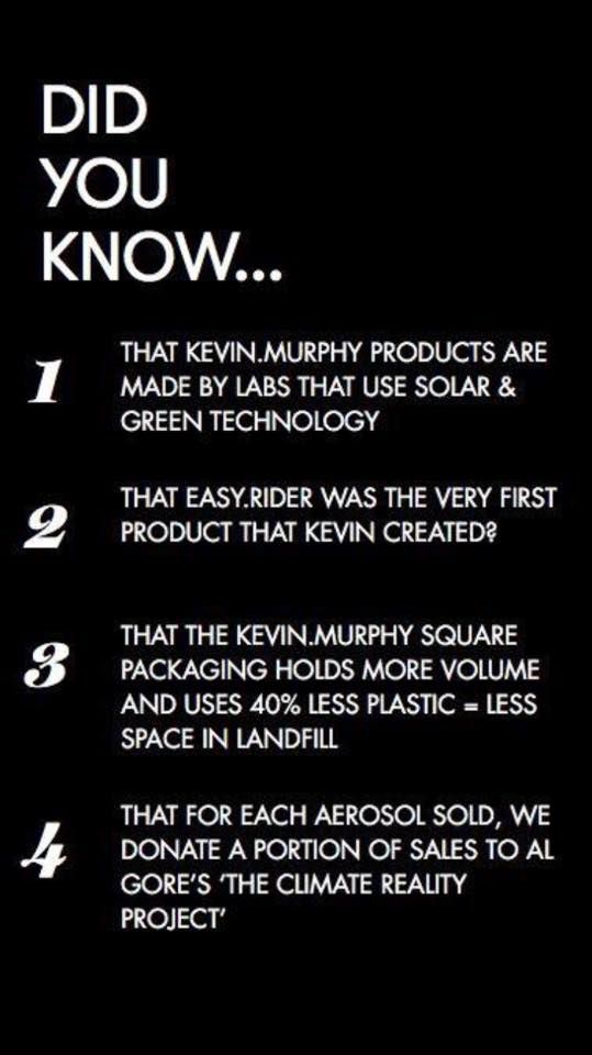 Kevin Murphy houdt van onze planeet!