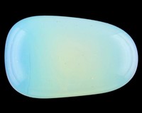 Mooi glanzende wit blauwe Opalieten