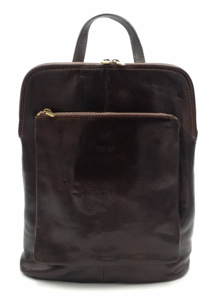 Bester Rz30017 Dark Brown Real Leather 2 In 1 Shoulder Bester Rz30017 Dark Brown Real Leather 2 In 1 Shoulder Bag