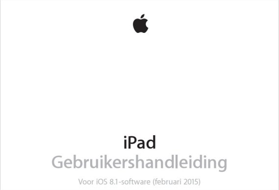 Gebruikershandleiding iPad installeren