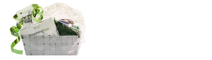 Theebloemen in het kerstpakket