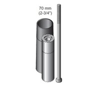 Shaft extension 70 mm black Shaft extension 70 mm black
