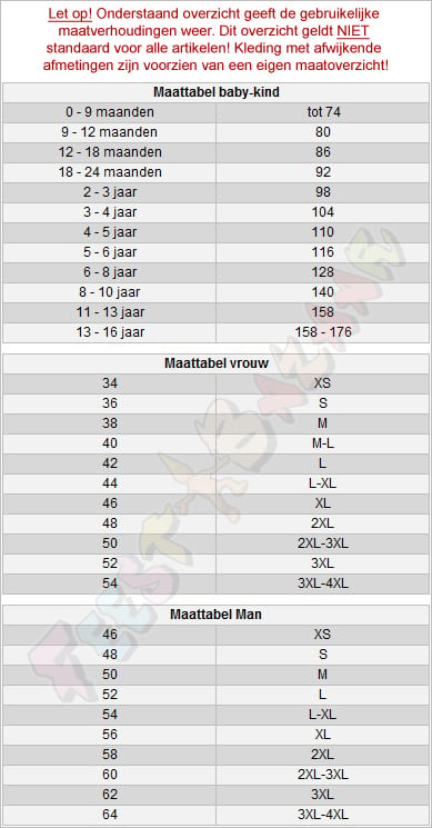 Kledingmaat best sale 52 mannen