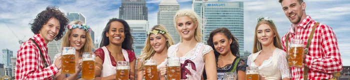 Dirndls en lederhosen voor het Oktoberfest!