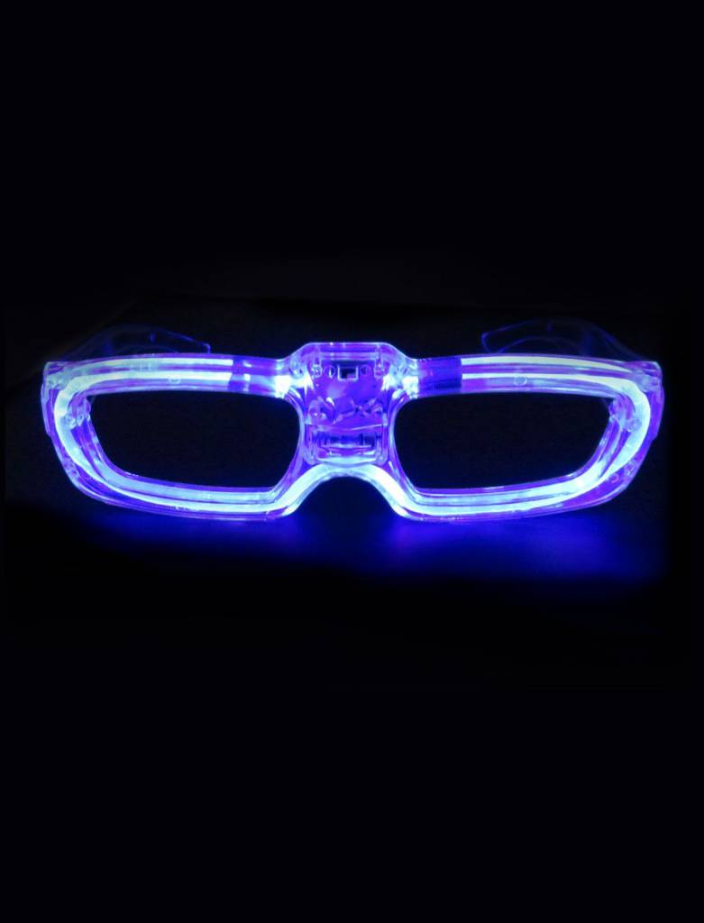 Bril met LED verlichting - Feestbazaar.nl Bril met LED verlichting - Feestbazaar.nl