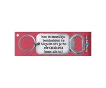 Flessenopener - Moeilijk bescheiden te blijven Flessenopener - Moeilijk bescheiden te blijven