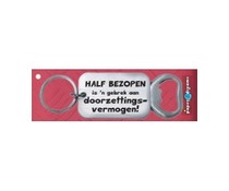 Flessenopener Half bezopen Flessenopener Half bezopen