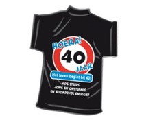 T-Shirtje-40 jaar T-Shirtje-40 jaar