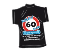 T-Shirtje-60 jaar T-Shirtje-60 jaar