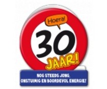30 jaar verkeersbord 30 jaar verkeersbord