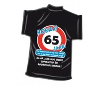 T-Shirtje-65 jaar T-Shirtje-65 jaar