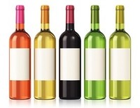 Fles wijn 75 cl met eigen etiket
