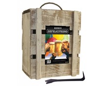 Relatiegeschenk Bierbox Gefeliciteed Relatiegeschenk Bierbox Gefeliciteed