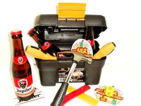 Cadeautip voor hem. Voor ieder budget een leuk en origineel bierklusbox bierpakket.