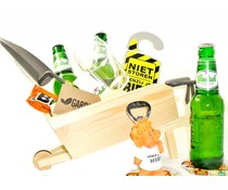 Cadeautips Bierpakket Grolsch Kruiwagen Cadeautips Bierpakket Grolsch Kruiwagen