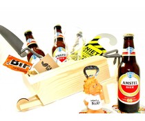 Cadeautips Bierpakket Amstel Kruiwagen Cadeautips Bierpakket Amstel Kruiwagen