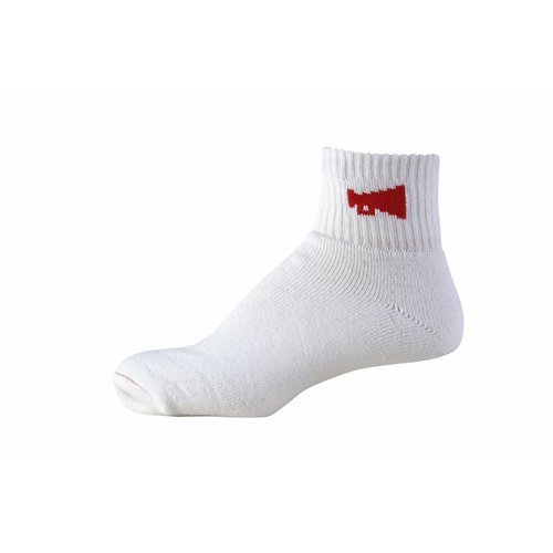 Pizzazz Flip-down cheer sok rood Pizzazz Flip-down cheer sok rood