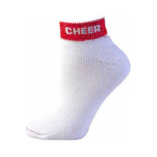 Pizzazz Enkel sok Cheer rood Pizzazz Enkel sok Cheer rood
