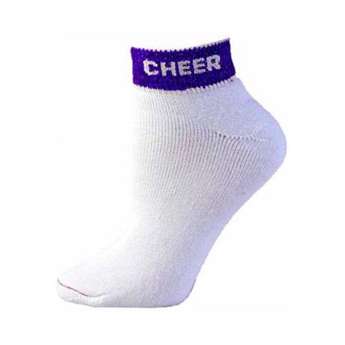 Pizzazz Enkel sok Cheer paars Pizzazz Enkel sok Cheer paars
