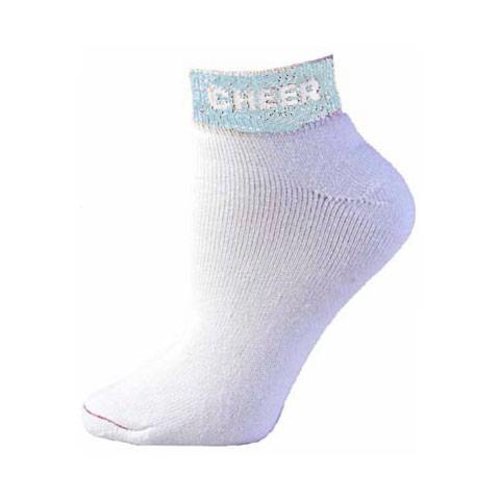Pizzazz Enkel sok Cheer zilver Pizzazz Enkel sok Cheer zilver