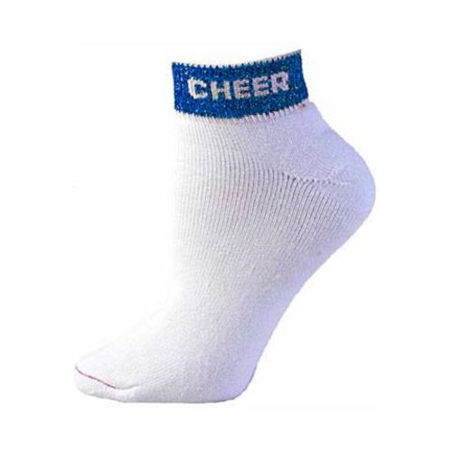 Pizzazz Enkel sok Cheer blauw Pizzazz Enkel sok Cheer blauw