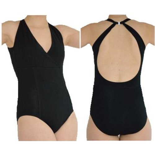 Dansgirl Balletpakje halter zwart Dansgirl Balletpakje halter zwart