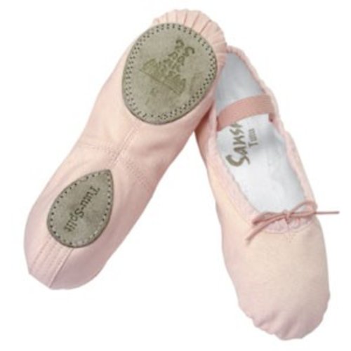 Sansha Balletschoen kinder Tutu-split 5C splitzool roze Sansha Balletschoen kinder Tutu-split 5C splitzool roze