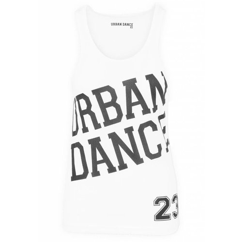 Urban Dance Tanktop mesh wit Urban Dance Tanktop mesh wit